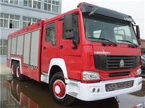 重汽后雙橋泡沫消防車