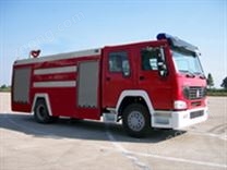 重汽豪濼單橋水罐消防車8噸